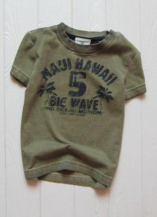 Topomini. размер 2 года. стильная футболка для мальчика