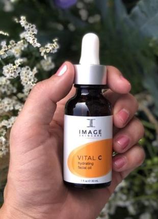 Поживне масло з вітаміном с vital c hydrating facial oil1 фото