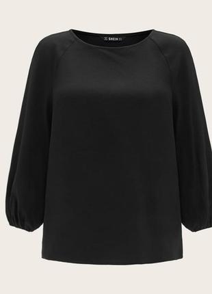 Лаконичная блузка shein размер с-м7 фото