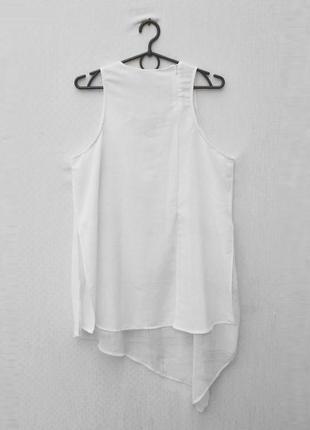 Летняя нарядная блузка без рукавов3 фото