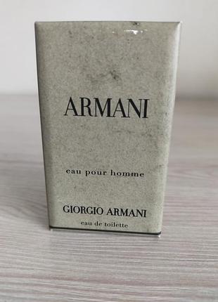 Туалетна вода giorgio armani eau pour homme