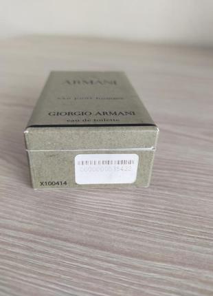 Туалетная вода giorgio armani eau pour homme4 фото