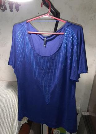 Блуза с пайетками