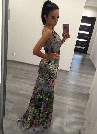 Платье в стиле dolce & gabbana