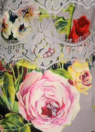 Платье в стиле dolce & gabbana