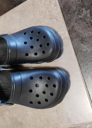 Кроксы клоги crocs classic all terrain,  оригинал5 фото