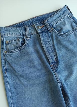 Стильные модные джинсы с высокой посадкой3 фото