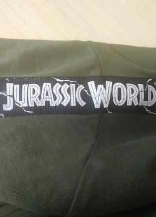 Дитяча фірмова футболка jurassic park світ юрського періоду,хакі, бренд primark,3-4 роки5 фото