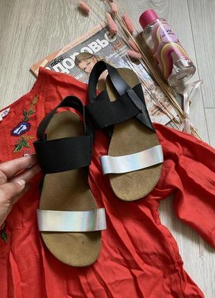 Кожаные сандали босоножки new look5 фото