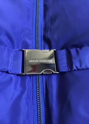 Натуральный пуховик armani exchange, новый, м3 фото