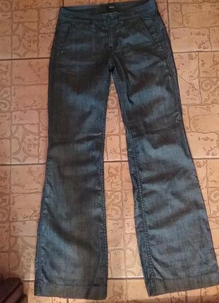 Джинсы клеш на высокий рост