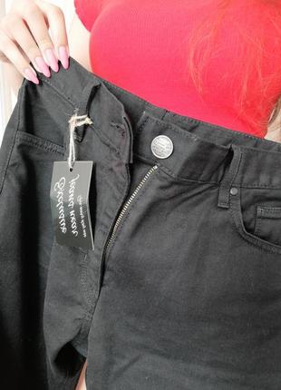 Чорні джинси мом8 фото