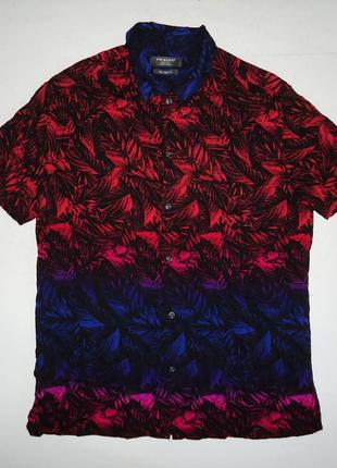 Рубашка  гавайская primark india viscose гавайка (m-l)