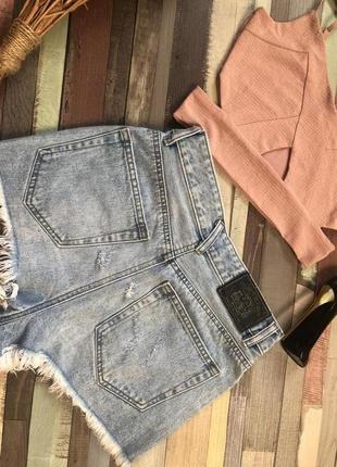 Крутые джинсовые шорты , момы , mom шорты от pull&bear 5