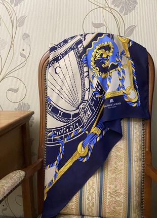 Шелковый платок от известного бренда швейцарских часов maurice lacroix