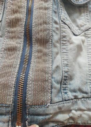 Куртка джинсовая пиджак2 фото