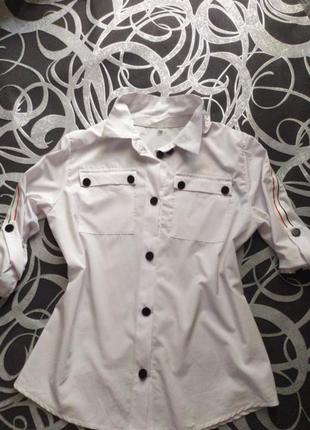 Рубашка белая