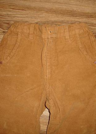 Bhs вельветові штани на 8-9 років ріст 128-134 см , 100% коттон2 фото