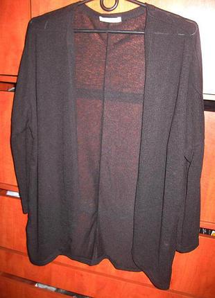 Кардиган oversized черный 3