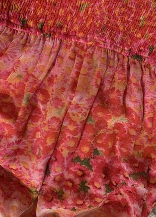 Шифонова сукня, сарафан zara. розмір s-m. оригінал4 фото