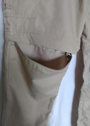 Новые женские туристические треккинговые штаны трансформеры peter storm tnf mammut fjallraven norrona оригинал4 фото