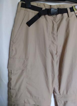 Новые женские туристические треккинговые штаны трансформеры peter storm tnf mammut fjallraven norrona оригинал3 фото