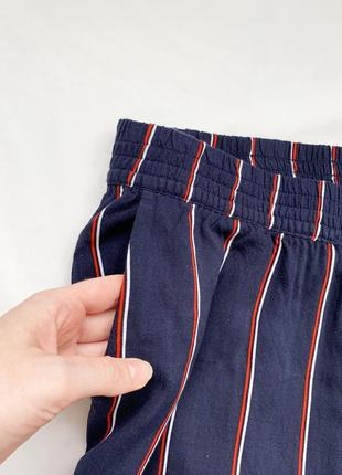 Брюки, штаны, палаццо, широкие, прямые, в полоску, h&m3 фото