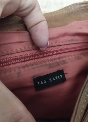 Фирменная кожаная сумочка ted baker10 фото