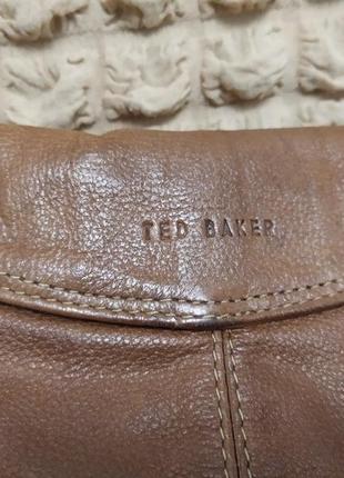 Фирменная кожаная сумочка ted baker7 фото