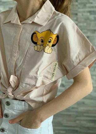 Блуза рубашка на девочку фирмы zara2 фото