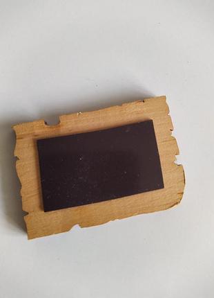Деревянный магнит 2