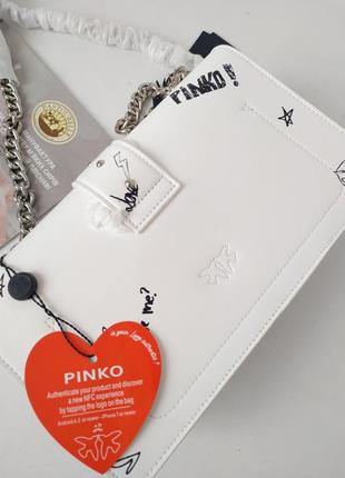 Сумка кожаная женская в стиле pinko🦋🦋🦋хит лета5 фото