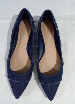 Джинсовые балетки  aldo