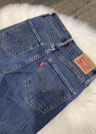 Джинсы skinny с дырками, скинни levi’s, levis оригинал5 фото