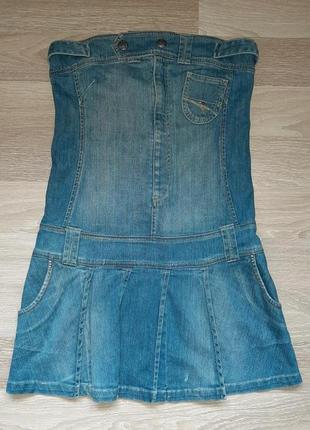 Платье джинсовое сидит бомба по фигуре от tommy hilfiger оригинал5 фото