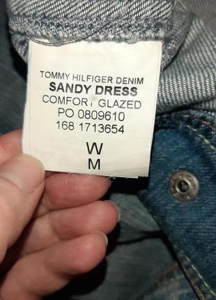 Платье джинсовое сидит бомба по фигуре от tommy hilfiger оригинал7 фото