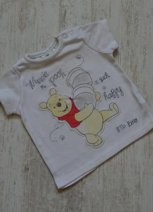 Футболка з вінні пухом на 0-3 міс