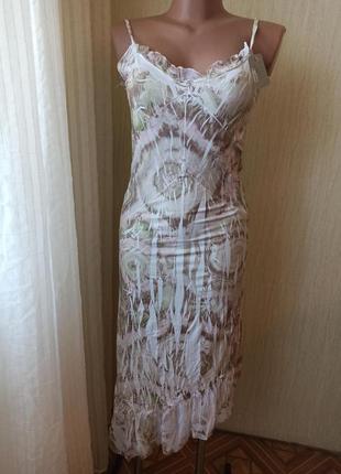 Шикарный сарафан италия 8-12 р-р