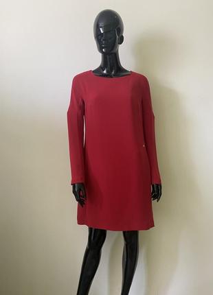 Платье красное1 фото