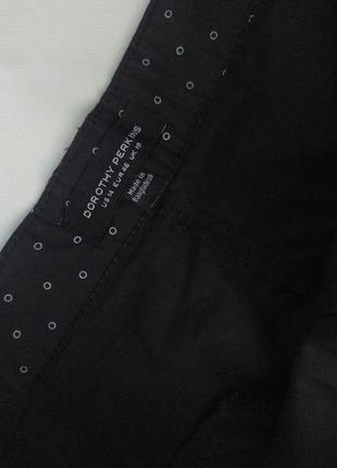 Стильные брюки капри,укороченные коттоновые брюки dorothy perkins6 фото
