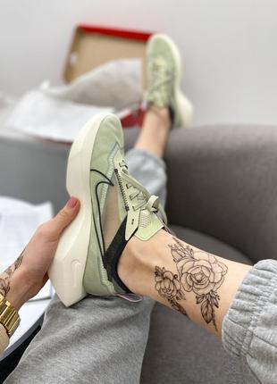 Женские кроссовки nike vista lite olive aura,кроссовки летние найк виста лайт зелёные