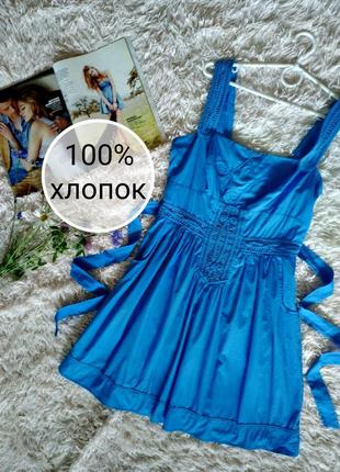 Романтичне бавовняне плаття, сарафан