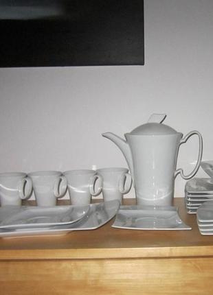 Набор посуды lubiana коллекция линейки wing фарфор (новий)1 фото