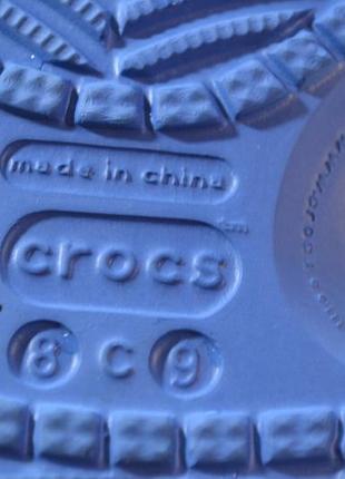 Crocs 25-26р сабо кроксы сандалии босоножки. оригинал7 фото