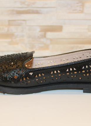 Балетки туфли женские черные т13442 фото