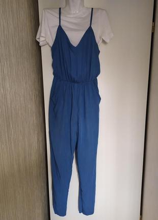 Комбинезон сине-голубой, sassia,франция,s,m