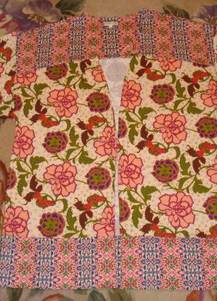 Неймовірно красива, яскрава віскозна накидка великого розміру