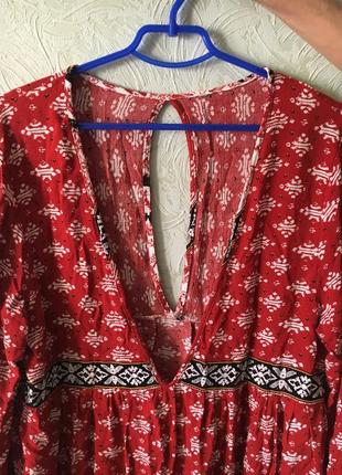 Батал большой размер натуральная туника накидка блуза пляжная блузка3 фото