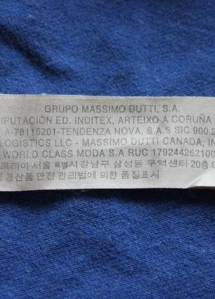 Рубашка футболка поло massimo dutti  s m7 фото