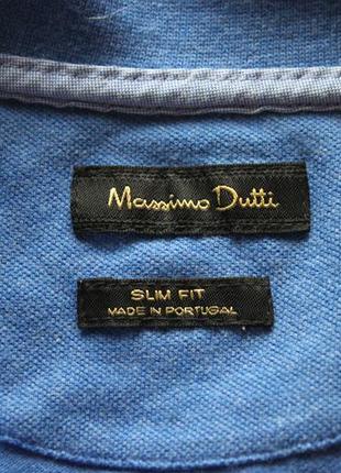 Рубашка футболка поло massimo dutti  s m5 фото